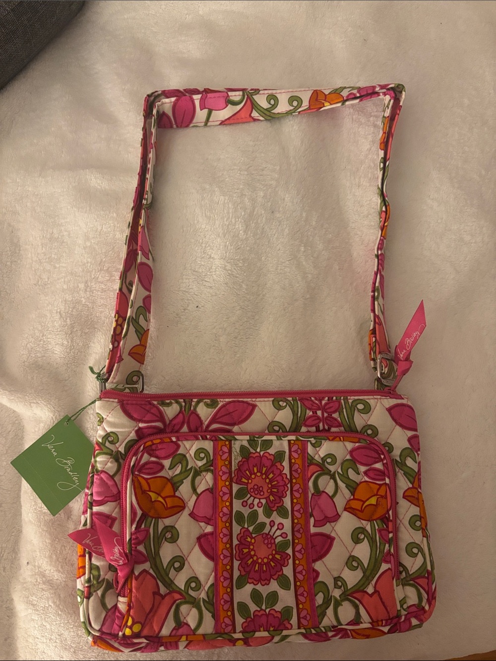 Vera Bradley Lilly Belli Quilted Shoulder Bag